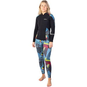 2023 Gul Womens Luna7 Multi-Sport 2mm Co-ord Bundle Set LA630 - Tropical / Black